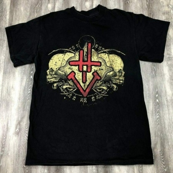 Other - Tennessee River Alone I Play 2007 Tour Skull Bones Korn Music Tshirt